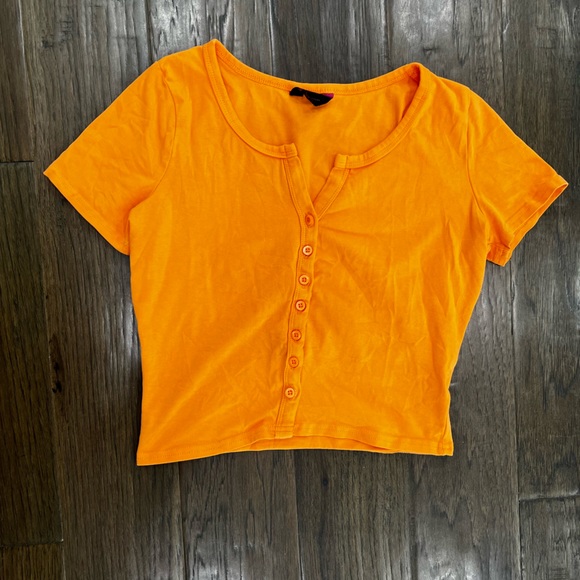 Nobu Orange Cardigan - Picture 12 of 13